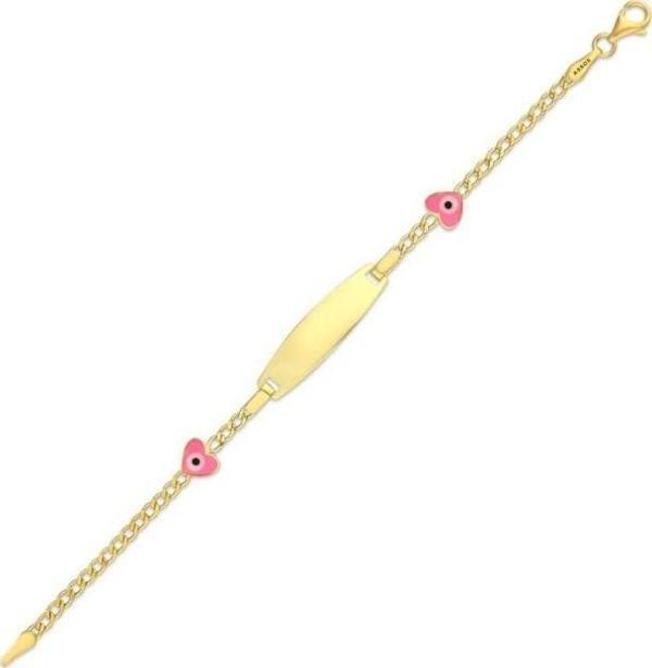 Kalpli Altın Çocuk Künye - 14k - 2.32gr - Image 1