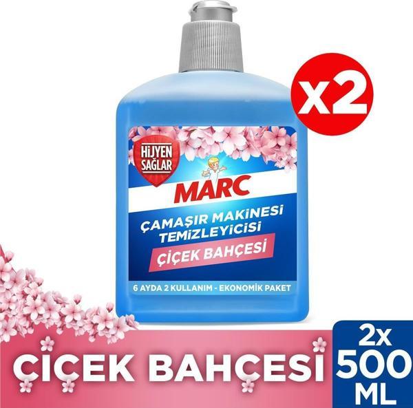 Marc Çamaşır Makinesi Temizleyicisi 2x500 ml - Image 1