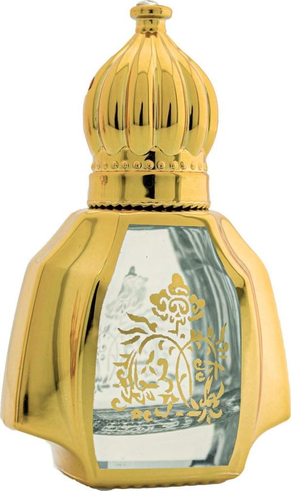 Parfüm Esans Cam Şişesi Gold Boş Esans Şişesi 12 Ml. Premium 9164-12ML-1 - Image 1