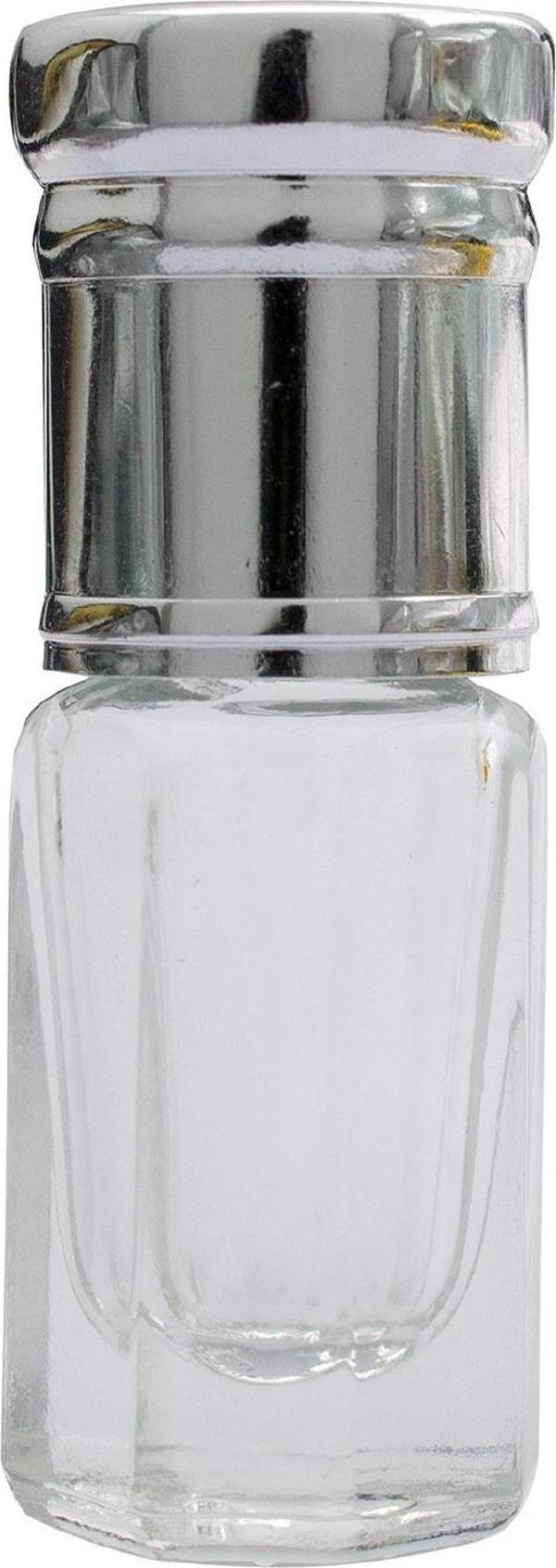 Parfüm Esans Cam Şişesi Gümüş Boş Esans Şişesi 3 Ml. 10 Adet Premium A103-3ML-4 - Image 1