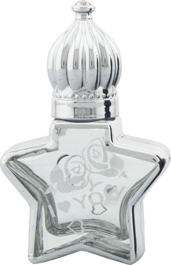 Parfüm Esans Cam Şişesi Silver Boş Esans Şişesi 8 Ml. Premium A116-8ML-2 - Image 1