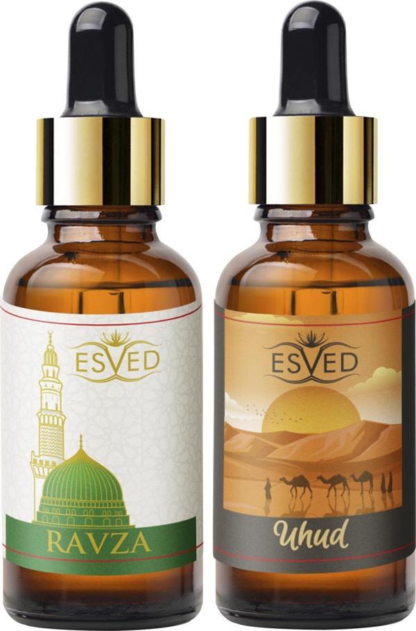 Medine Ravza Kokusu Ve Uhud Kokusu Saf Esansiyel Uçucu Yağ Buhurdanlık Yağı Difüzör Esansı Aromaterapi Ortam Koku 10ml - Image 1