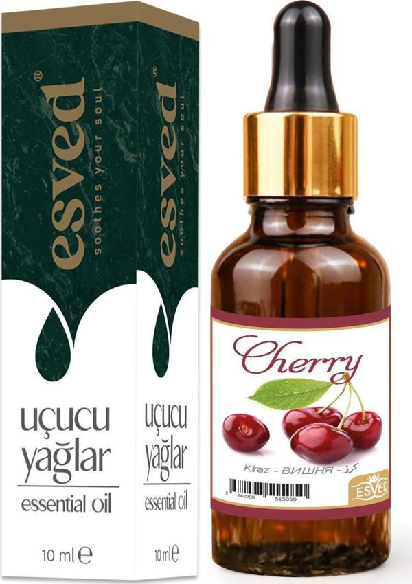 Kiraz Kokusu Saf Esansiyel Uçucu Yağ Buhurdanlık Yağı Difüzör Esansı Aromaterapi Ortam Koku 10ml - Image 1