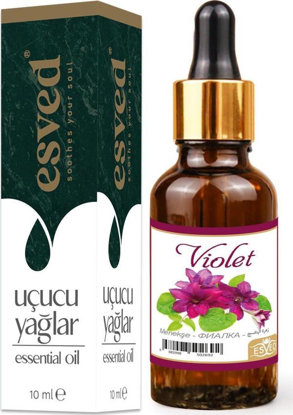 Menekşe Kokusu Saf Esansiyel Uçucu Yağ Buhurdanlık Yağı Difüzör Esansı Aromaterapi Ortam Koku 10ml - Image 1