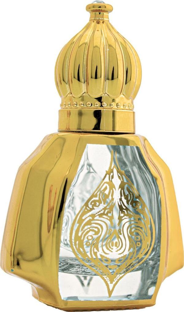 Parfüm Esans Cam Şişesi Gold Boş Esans Şişesi 12 Ml. Premium 9164-12ML-2 - Image 1