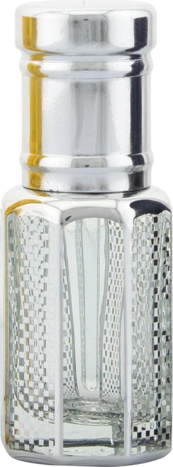 Parfüm Esans Cam Şişesi Silver Boş Esans Şişesi 3 Ml. Premium A114-3ML-2 - Image 1
