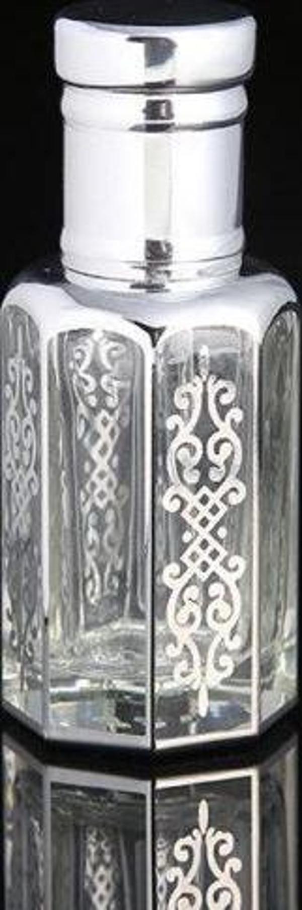 3ml Rollon Cam Parfüm Şişesi Silver ERB113-3ML-B - Image 1