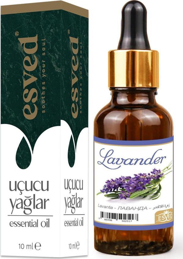 Lavanta Kokusu Saf Esansiyel Uçucu Yağ Buhurdanlık Yağı Difüzör Esansı Aromaterapi Ortam Koku 10ml - Image 1