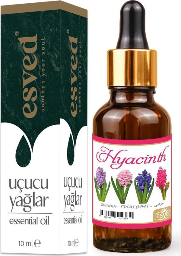 Sümbül Kokusu Saf Esansiyel Uçucu Yağ Buhurdanlık Yağı Difüzör Esansı Aromaterapi Ortam Koku 10ml - Image 1