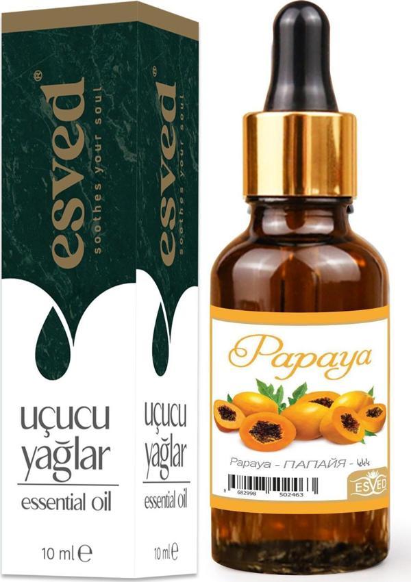 Papaya Kokusu Saf Esansiyel Uçucu Yağ Buhurdanlık Yağı Difüzör Esansı Aromaterapi Ortam Koku 10ml - Image 1