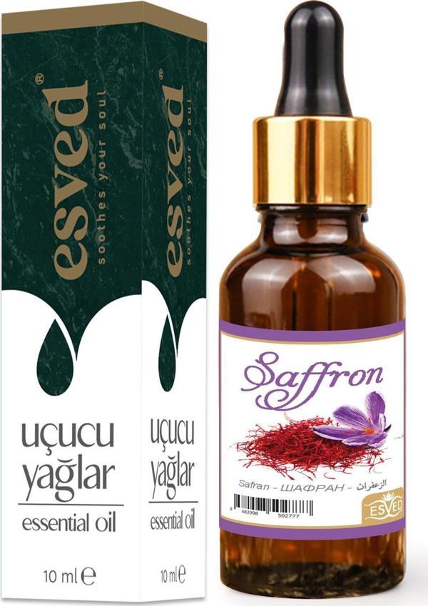 Safran Kokusu Saf Esansiyel Uçucu Yağ Buhurdanlık Yağı Difüzör Esansı Aromaterapi Ortam Koku 10ml - Image 1