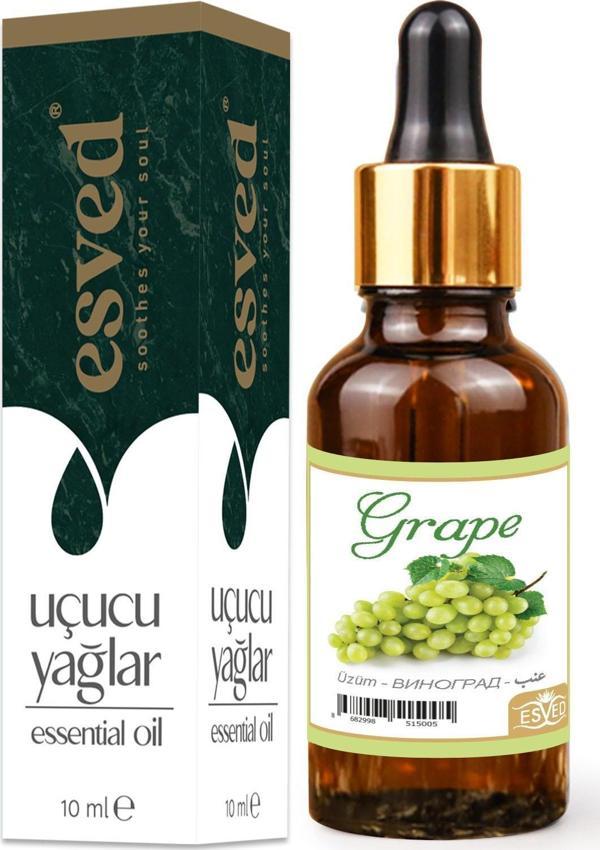 Üzüm Kokusu Saf Esansiyel Uçucu Yağ Buhurdanlık Yağı Difüzör Esansı Aromaterapi Ortam Koku 10ml - Image 1