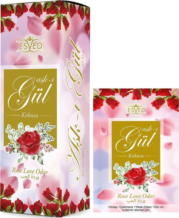 Gül Kokusu Sprey 400 Ml Dolap ve Çekmece Kokusu Hediyeli - Image 1