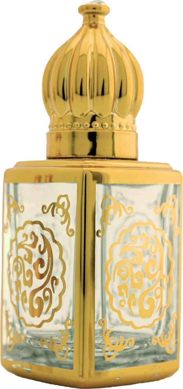 Parfüm Esans Cam Şişesi Gold Boş Esans Şişesi 13 Ml. Premium 9695-13ML-2 - Image 1