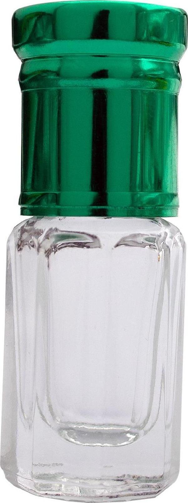 Parfüm Esans Cam Şişesi Yeşil Boş Esans Şişesi 3 Ml. 10 Adet Premium A103-3ML-2 - Image 1