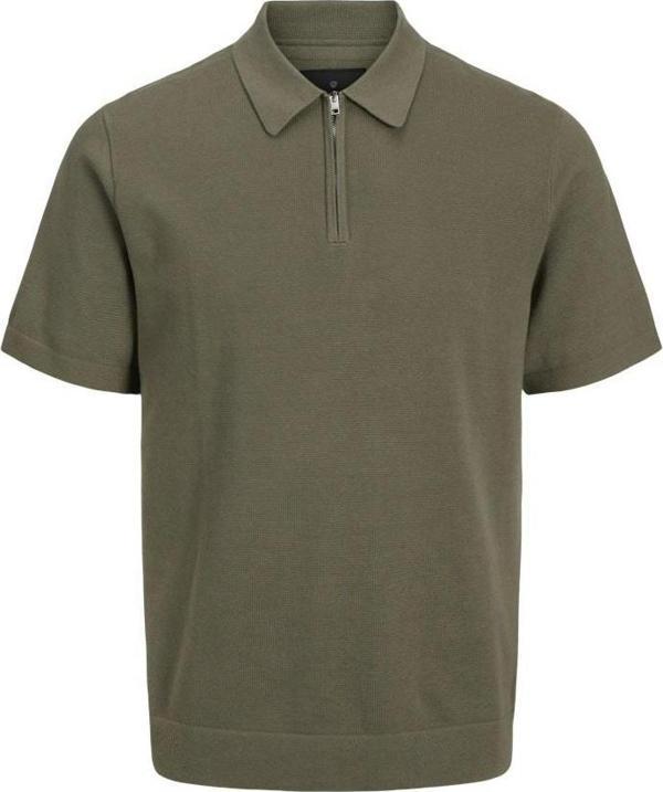 Jack&Jones Blamılano Sprıng Knıt Regular Fit Triko Polo Yaka Erkek Tişört - Image 1