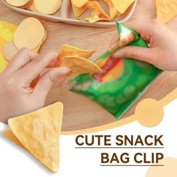 Büro Ev Ofis Mutfağı için 4PARÇA Cips Model Gıda Saklama Poşet Kapatma Klips Seti - Image 1