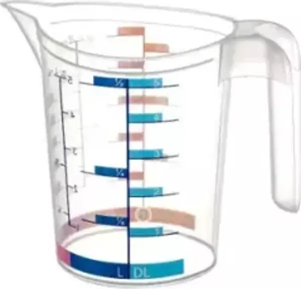 Büro Ev Ofis Mutfağı için 500ML Ölçekleyici Kapasiteli Ölçü Kabı - Image 1
