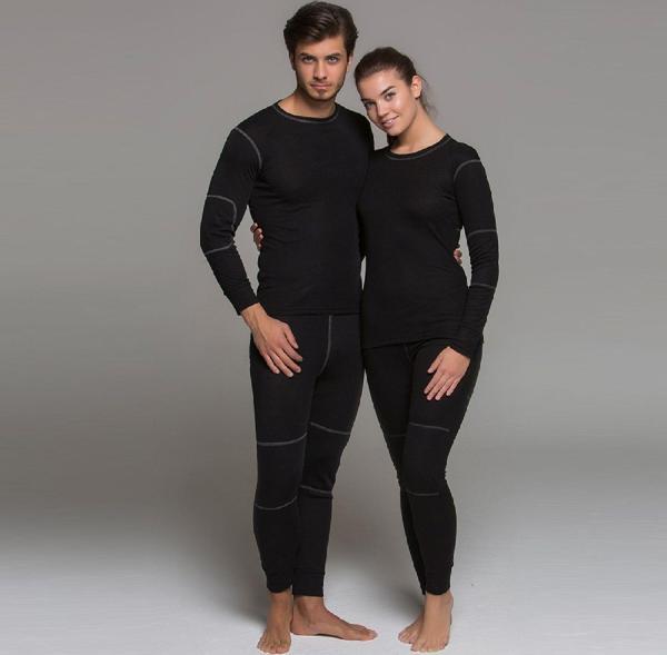 Thermoform Active Plus Yetişkin Termal İçlik Set Siyah - Image 1