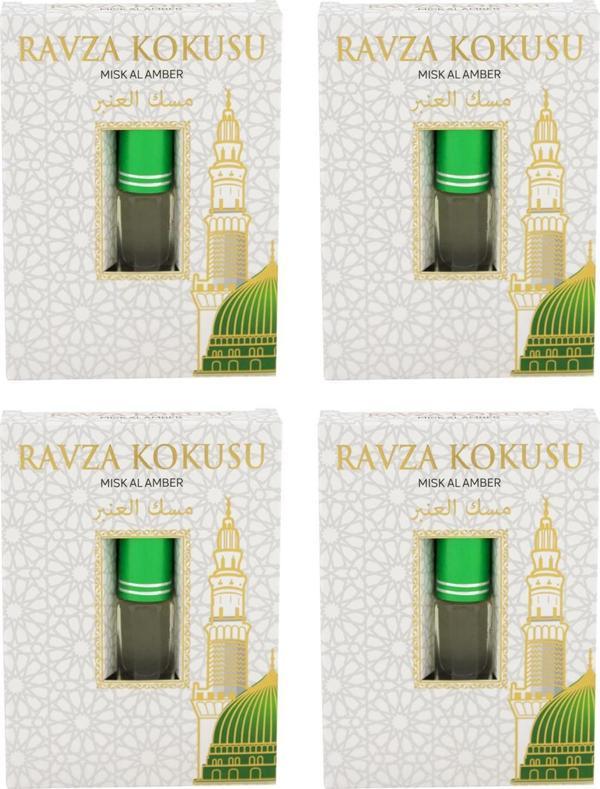 Medine Ravza Kokusu Alkolsüz Esans 3ml 4 Adet - Image 1