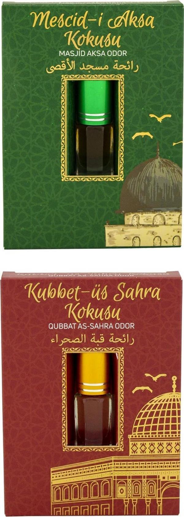 Mescidi Aksa Kokusu Ve Kubbetüs Sahra Kokusu Alkolsüz Esans 3ml - Image 1