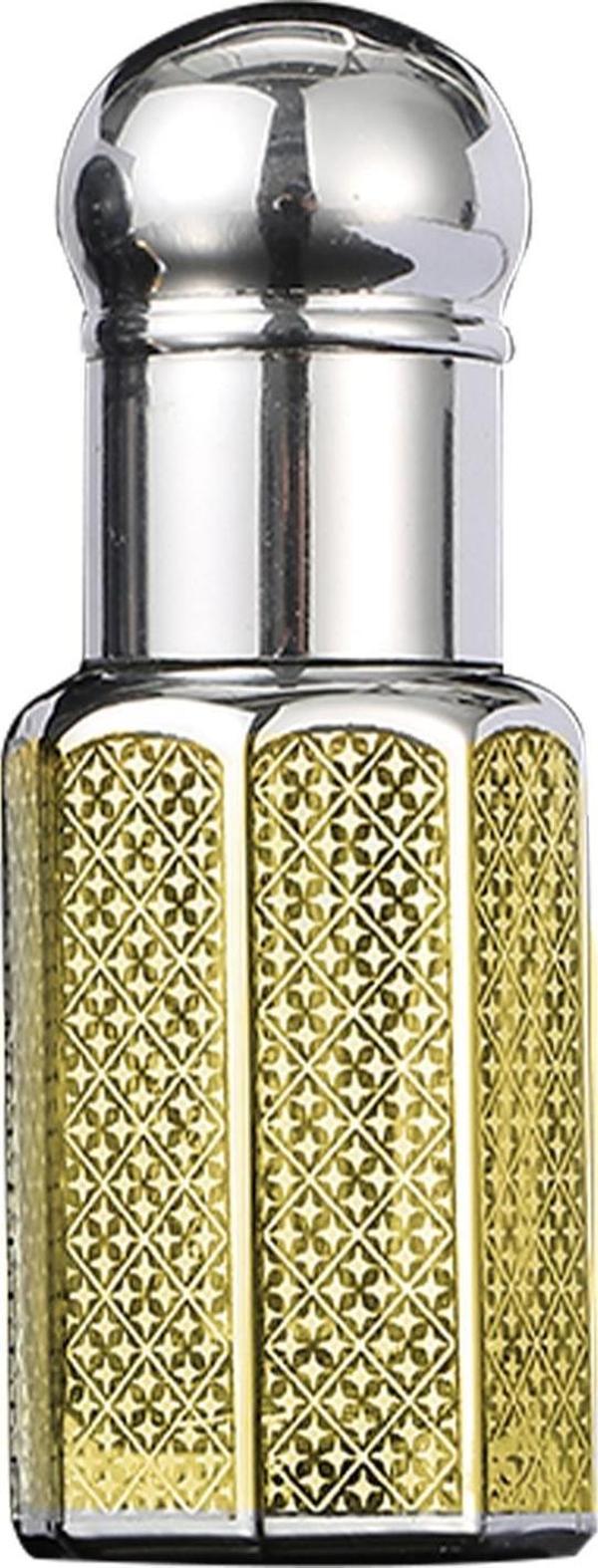 Mescidi Aksa Kokusu 3Ml Premium Silver Stick Cam Parfüm Şişe ERB110-3ML-C-SİLVER-MAK - Image 1