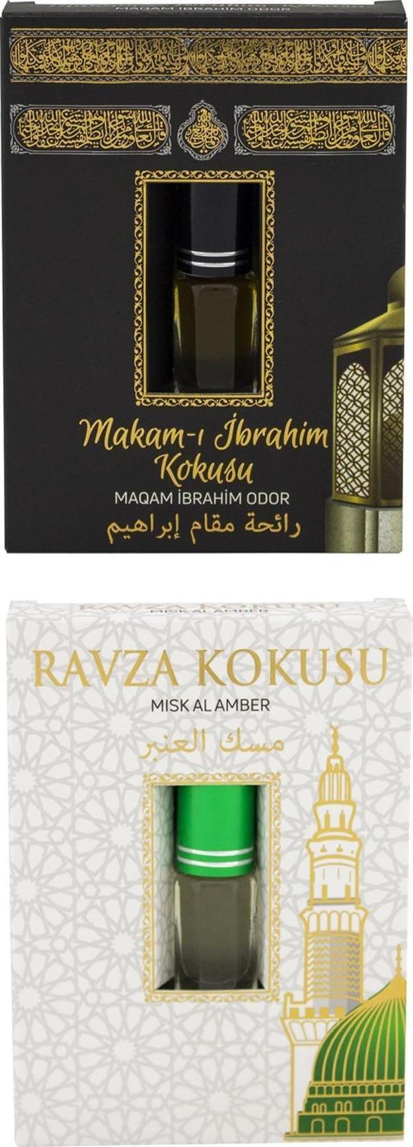 Makamı İbrahim Kokusu Ve Medine Ravza Kokusu Alkolsüz Esans 3ml - Image 1