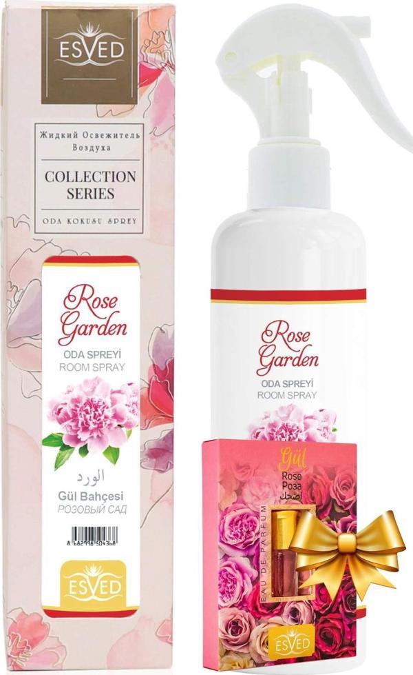 Gül Kokusu Kokusu Sprey 400 Ml. Gül Kokusu Parfüm Esansı 3Ml. Hediyeli - Image 1