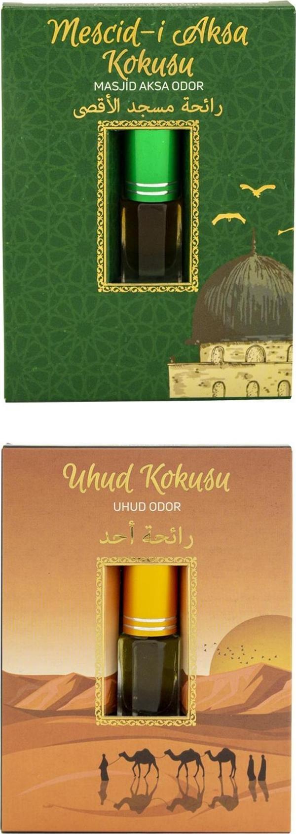 Mescidi Aksa Kokusu Ve Uhud Kokusu Alkolsüz Esans 3ml - Image 1