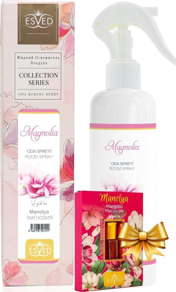 Manolya Kokusu Sprey 400 Ml. Manolya Kokusu Parfüm Esansı 3Ml. Hediyeli - Image 1