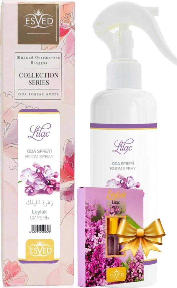 Leylak Kokusu Sprey 400 Ml. Leylak Kokusu Parfüm Esansı 3Ml. Hediyeli - Image 1