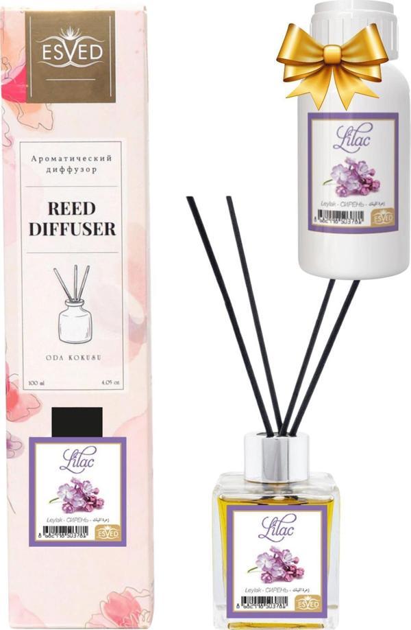 Leylak Kokusu 100 Ml Çubuklu Oda Kokusu Yedek Dolum Şişesi Hediyeli - Image 1