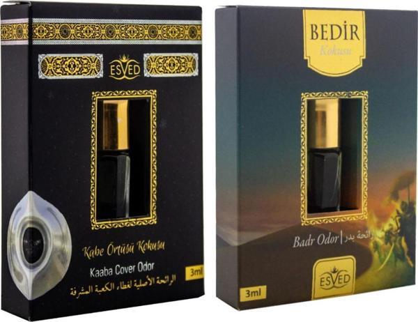 Kabe Örtüsü Kokusu Ve Bedir Kokusu Alkolsüz Esans 3Ml - Image 1
