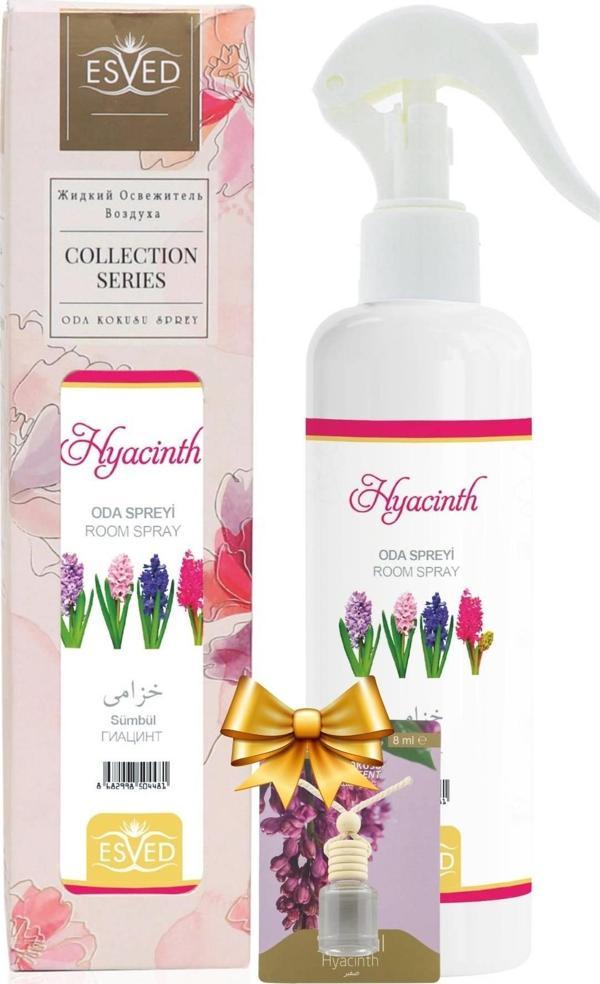 Sümbül Kokusu Sprey 400Ml. Sümbül Kokusu Araba Kokusu 8Ml. Hediyeli - Image 1