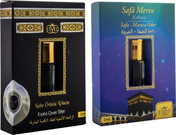 Kabe Örtüsü Kokusu Ve Safa Merve Kokusu Alkolsüz Esans 3Ml - Image 1