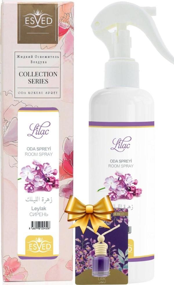 Leylak Kokusu Sprey 400Ml. Leylak Kokusu Araba Kokusu 8Ml. Hediyeli - Image 1