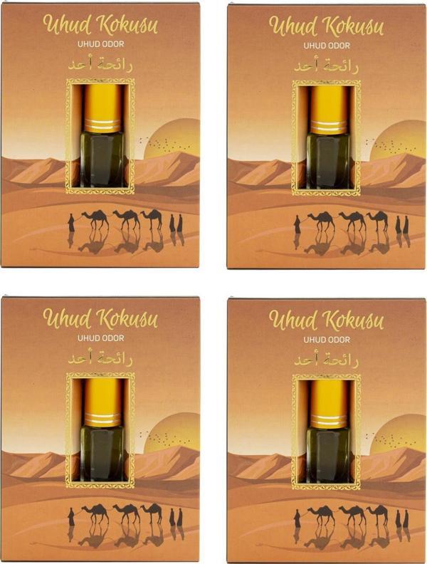 Uhud Kokusu Alkolsüz Esans 3ml 4 Adet - Image 1