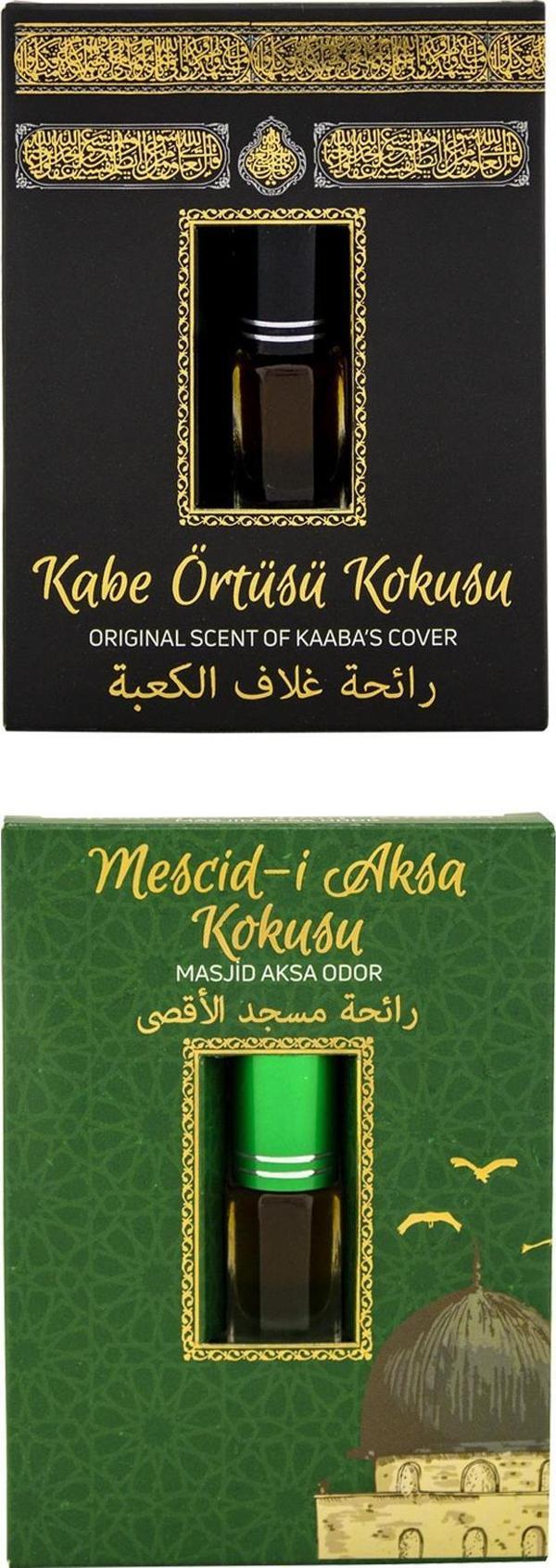 Kabe Örtüsü Kokusu Ve Mescidi Aksa Kokusu Alkolsüz Esans 3ml - Image 1