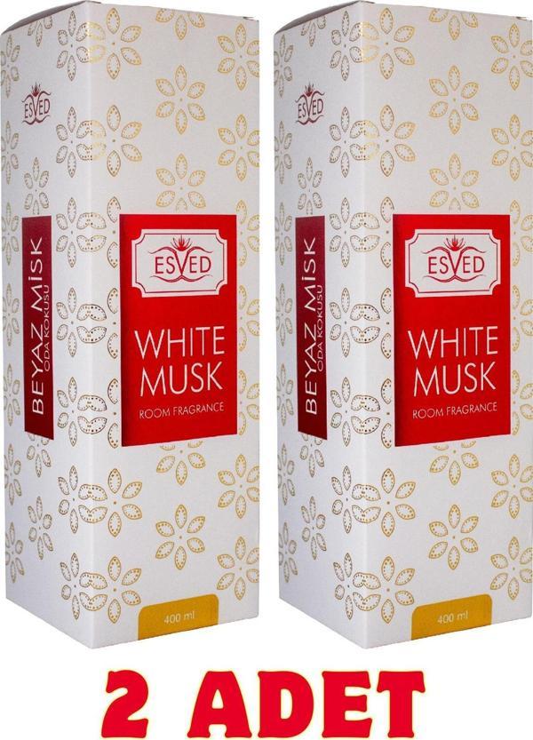 Beyaz Misk & White Musk Oda Ve Kumaş Spreyi Seccade Spreyi Oda Kokusu Koku 400 ml 2 adet - Image 1