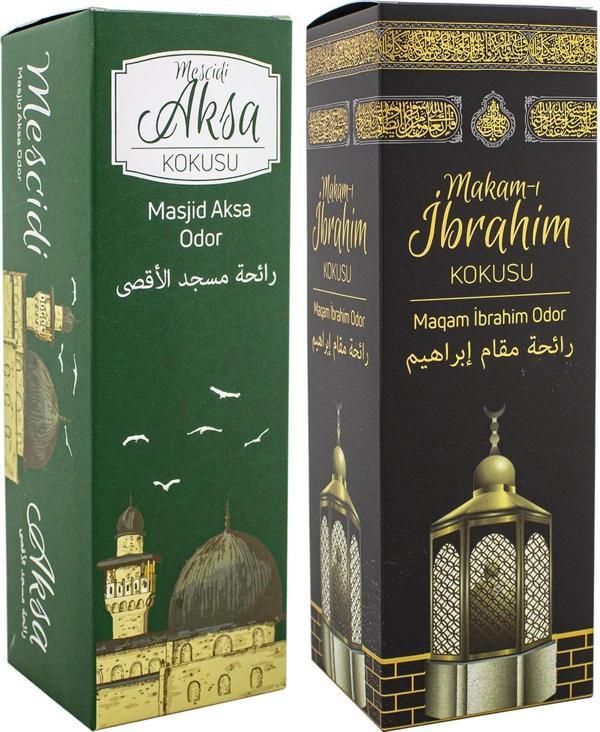 Mescidi Aksa Ve Makamı İbrahim Kokusu Sprey 400 Ml. Siyah - Image 1