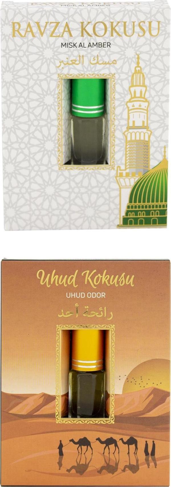 Medine Ravza Kokusu Ve Uhud Kokusu Alkolsüz Esans 3ml - Image 1