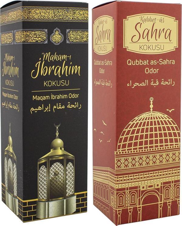 Makamı İbrahim Ve Kubetüs Sahra Kokusu Sprey 400 Ml. Siyah - Image 1