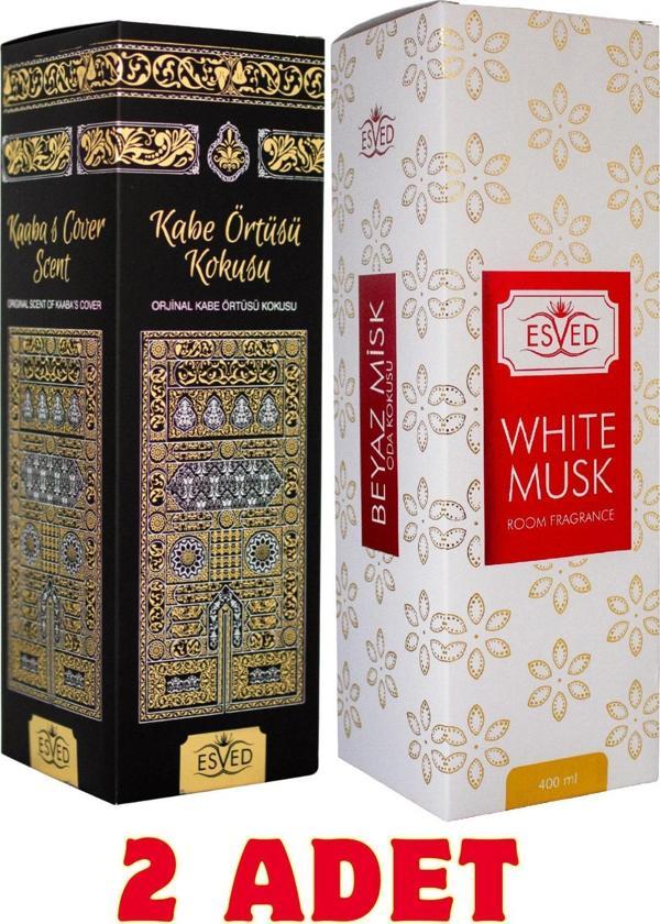 Kabe Örtüsü Kokusu ve Beyaz Misk & White Musk Oda Ve Kumaş Spreyi Seccade Spreyi Oda Kokusu Koku 400 ml - Image 1