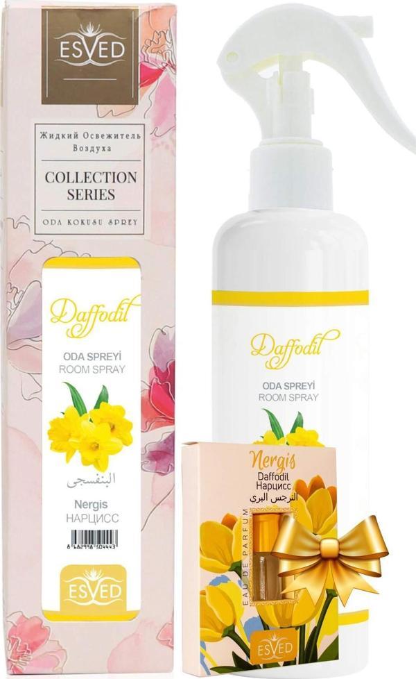 Nergis Kokusu Sprey 400 Ml. Nergis Kokusu Parfüm Esansı 3Ml. Hediyeli - Image 1