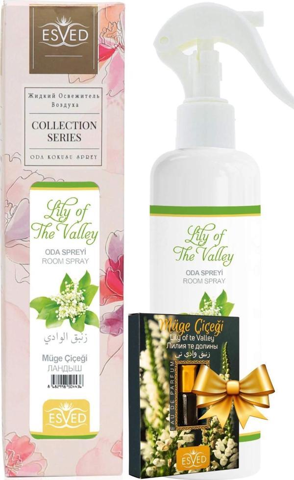 Müge Çiçeği Kokusu Sprey 400 Ml. Müge Çiçeği Kokusu Parfüm Esansı 3Ml. Hediyeli - Image 1