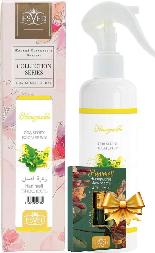 Hanımeli Kokusu Sprey 400 Ml. Hanımeli Kokusu Parfüm Esansı 3Ml. Hediyeli - Image 1