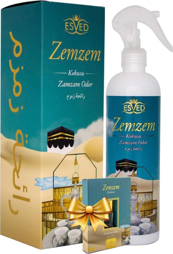 Zemzem Kokusu Sprey 400 Ml. Zemzem Kokusu Parfüm Esansı 3Ml. Hediyeli - Image 1