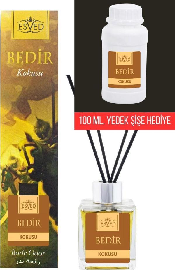 Bedir Kokusu 100 Ml Çubuklu Oda Kokusu Bedir Kokusu 100 ml. yedek dolum şişesi hediyeli - Image 1