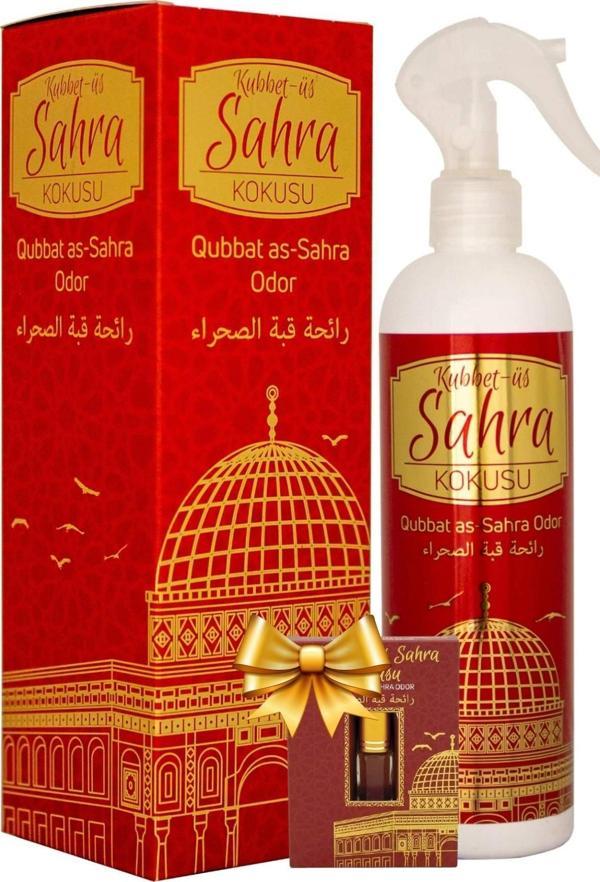 Kubbetüs Sahra Kokusu Sprey 400 Ml. Kubbetüs Sahra Kokusu Parfüm Esansı 3Ml. Hediyeli - Image 1