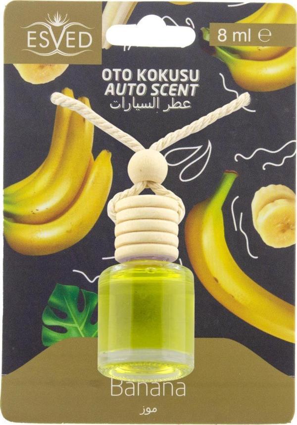 Muz Kokusu 8 Ml Araba Kokusu Cam Şişe - Image 1